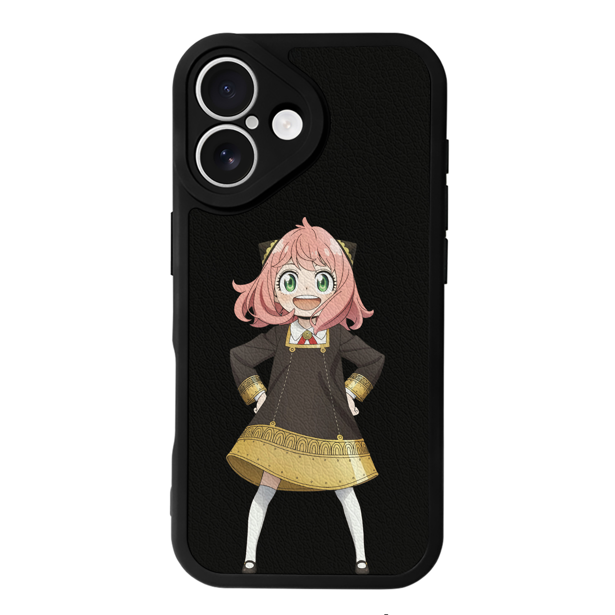 （画像用） SPY×FAMILY间谍家家酒 【iPhone 16シリーズ対応】シリコンスマホケース（レザー調） 材質：シリコン